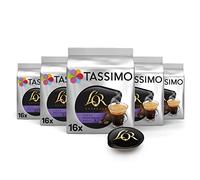 L'OR Cápsulas de Café Lungo Profondo | Intensidad 8 | 80 Cápsulas Compatibles Tassimo