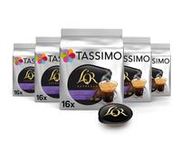 L'OR Cápsulas de Café Lungo Profondo | Intensidad 8 | 80 Cápsulas Compatibles Tassimo