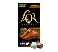 L'Or Espresso Café Colombia Intensité 8 Capsules en Aluminium Compatibles avec les Machines Nespresso