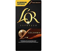 L'Or Espresso Café Colombia Intensité 8 Capsules en Aluminium Compatibles avec les Machines Nespresso