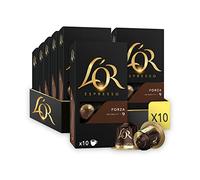 L'Or Espresso Café Forza Intensidad 9 - 100 cápsulas de aluminio compatibles con máquinas Nespresso (10 Paquetes de 10 cápsulas)
