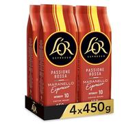 L'OR Espresso Café Grano Passione Rossa Maranello Espresso | Intensidad 10 | 4x450 gr