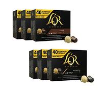 L'OR Espresso Café Maxi Pack bundle - Nespresso® * Cápsulas de café de aluminio compatibles - 6 paquetes de 40 cápsulas (240 bebidas)