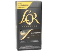 L'OR Espresso - Café Ristretto Intensidad 11-100 cápsulas de aluminio compatibles con máquinas Nespresso (10 Paquetes de 10 cápsulas)