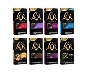 L'OR Espresso Café Surtido | 8 Sabores | 80 Cápsulas
