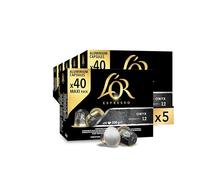 L'OR Espresso Cápsulas de Café Onyx | Intensidad 12 | 200 Cápsulas Compatibles Nespresso