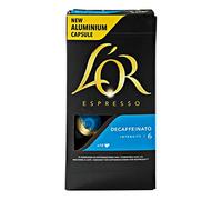 L'OR Espresso Chicoré30 Cápsulas De Café De Café Expreso Decaffeinato Or (Intensidad 6) Compatible Nespresso Sistema