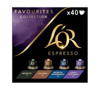 L'OR Espresso Colección Favoritos | 40 Cápsulas Compatibles Nespresso (R)* | Amazon Exclusive