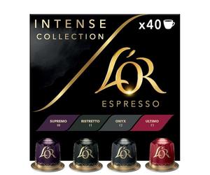 L'OR Espresso Colección Intenso | Intensidades 10-12 | 40 Cápsulas Compatibles Nespresso (R)* | Amazon Exclusive