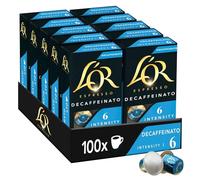 L'Or Espresso Decaffeinato Cápsula de café 10 pieza(s) - Bolsitas y cápsulas de café (Cápsula de café, Café expreso, 10 tazas, Negro, Azul, 52 g, Caja)