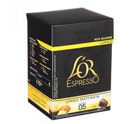 L'OR Espresso Gold Espresso Lungo Mattinata 10 Cápsulas Compatible con Máquinas De Café Nespressolot 4 (40 Cápsulas)