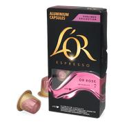 L'OR | Espresso Or Rose - 10 cápsulas para Nespresso®