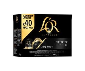 L'Or Espresso Ristretto Nespresso® Compatible MAXI PACK 40 Cápsulas