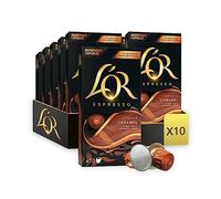 L'OR Flavours Espresso Cápsulas de Café Caramelo | Intensidad 8 | 100 Cápsulas Compatibles Nespresso (R)
