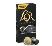 L'OR - Cápsulas monodosis - Arome Marcilla ONYX NOIR, pack de 10, compatible Nespresso