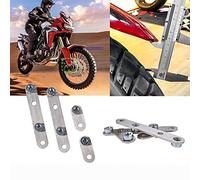 Lorababer Motocicleta CRF 1000 L Acero Inoxidable Elevador de Guardabarros Delantero 15mm/0.59 Pulgada Montaje Kits de Elevación de Guardabarros para Honda CRF1000L Africa Twin 16 17 18 19 20 21