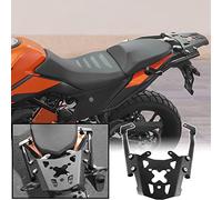 Lorababer Portaequipajes Trasero para Motocicleta Compatible con K.T.M 390 Adventure ADV. 2020 2021 Kit de Placa de Soporte Superior de Soporte de Estante Extensor de Soporte de Estante Trasero