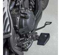Lorababer Reposapiés anchos y gordos para motocicleta, pedales, reposapiés de aluminio, extensión de tablero para Honda REBEL CMX500 CMX300 CMX 500300 2017-2022 2018 2019 2020 2021 (Negro)