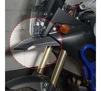 Lorababer Upper Front Wheel Hugger Fender Cover Spout Nose Cone Mount Extension Hood Bracket Guard Compatible with Y-amaha Tenere 700 TENERE700 2019 2020 2021 2022(Carbon Fiber Look)