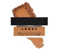 LORAC PRO Loose Setting Powder, Polvos Sueltos Ultradifuminados, Acabado Natural, Polvos para un Maquillaje Profesional, Vegano y No Testado en Animales, Tono Canela