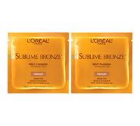 Loral Paris Sublime Bronze Tooletas Self Toiletas sin rayas Tan 6 CT (paquete de 2)