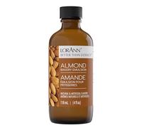 Lorann Oils Bakery Emulsions Natural & Artificial Flavor 4oz-Almond