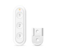 LoraTap Control Remoto ZigBee Portátil de 3 Botones - Control Inteligente para Persianas y Luces, Compatible con Smart Life App, Requiere ZigBee Hub