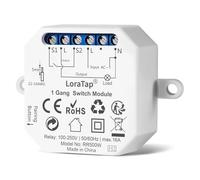 LoraTap Módulo WiFi Paralelo, Relé Inteligente Funciona con la Aplicación Smart Life, Compatible con Alexa y Google Assistant, Mantiene el Interruptor de Pared Existente