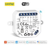 LoraTap Tuya Smart Life cortina persianas persiana enrollable interruptor módulo de relé aplicación remota Control funciona con el asistente de Google Alexa 7 PACK