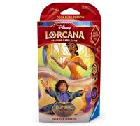 Lorcana - Reign of Jafar: 1 x Starter Deck Tiana & Bruno Amber/Amatista (Inglés) + Heartforcards® Protección de envío