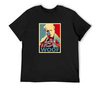Lord Flashheart Woof 90S Movie Parody Unisex T-Shirt Printed tee Black Mens Top Shirt S