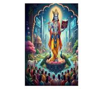 Lord Krishna-The Best Project Manager: Mastering Leadership, Planning, and Teamwork the Krishna Way