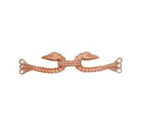 Lord of Battles - Broche de capa vikinga, broche de bronce celta, diseño de dragón, gancho para bufanda de capa, broche de chal, hecho a mano, accesorio de teatro vikingo, bronce fundido de cera, 6.5