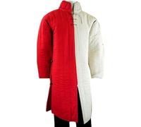 Lord of Battles Gambeson medieval Gambeson - Armadura de caballero perfecto para LARP, juegos de rol, Halloween, cosplay, disfraz de armadura Ren Faire