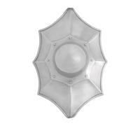 Lord of Battles Hebilla de acero medieval tardía para arqueros de combate hecha a mano, Acero, 17" X 11"