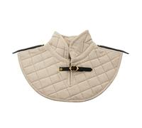 Lord of Battles Medieval Padded Collar Handcrafted from Canvas Cotton - Ecru