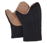Lord of Battles Medieval Padded Mittens - Handmade from Sturdy Canvas Cotton, Large Size to Fit Most Reenactments Clothing