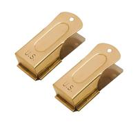 Lord of Battles Paquete de 2 clicker de cricket de latón para paracaidistas del Día D de Estados Unidos, dispositivo de señal de recreación histórica, réplica militar con sonido de clic auténtico