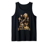 Lord of Rings | Mercancía Oficial de la Tierra Media | WBUPLTR01 Camiseta sin Mangas