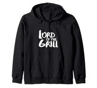 Lord of The Grill Funny Barbacoa BBQ Lover Men Sudadera con Capucha