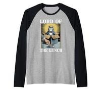 Lord Of The Lunch Cat In Box - Cuenco de comida con diseño de gato divertido Camiseta Manga Raglan