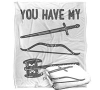 LORD OF THE RINGS Blanket, 152 x 127 cm The Fellowship Silky Touch Super Soft Throw Blanket