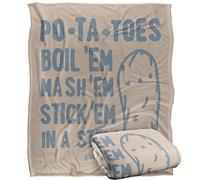 LORD OF THE RINGS Blanket, 152 x 127 cm The Taters Silky Touch Super Soft Throw Blanket