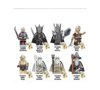 Lord of the Rings Building Block Set - 8-Piece Azog, Gandalf, and More Collectibles