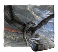 LORD OF THE RINGS Fellbeast Painting Manta súper Suave con Tacto Sedoso - 152 x 127 cm