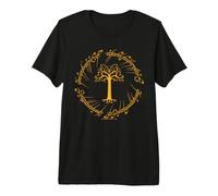 Lord of The Rings Gondor Gold Tree Camiseta Premium