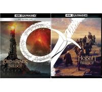 Lord of the Rings / Hobbit, The: Motion Picture Trilogy (Extended & Theatrical 2-Sets) (4K Ultra HD)
