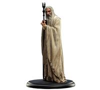 Figura Saruman El Blanco El Señor de los Anillos Weta 19 cms