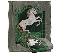 LORD OF THE RINGS The Blanket, 152 x 127 cm Prancing Pony Sign Silky Touch Super Soft Throw Blanket