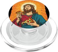 Lord Pizza Busca Creyentes y Amantes de Jesucristo PopSockets PopGrip para MagSafe